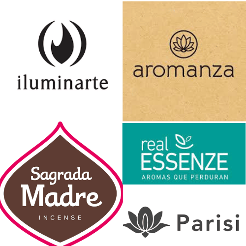 Somos distribuidores de iluminarte, sagrada madre, real essenze, parisi
