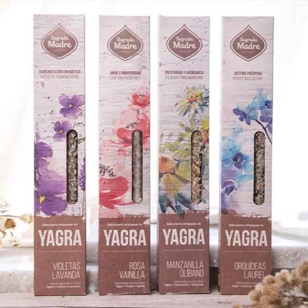 sahumerio linea yagra sagrada madre SAHUMERIO LINEA YAGRA AROMAS SM UNIDAD