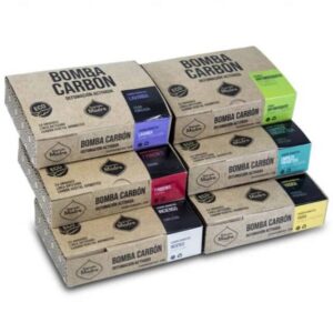 BOMBA CARBON x 24 LIMPIEZA- 7 PODERES-LAVANDA- YAGRA