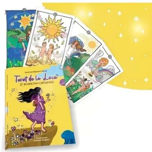 Diseño sin título (25) (1) Tarot De La Loca + LIBRO: 22 Arcanas Para Empoderarse
